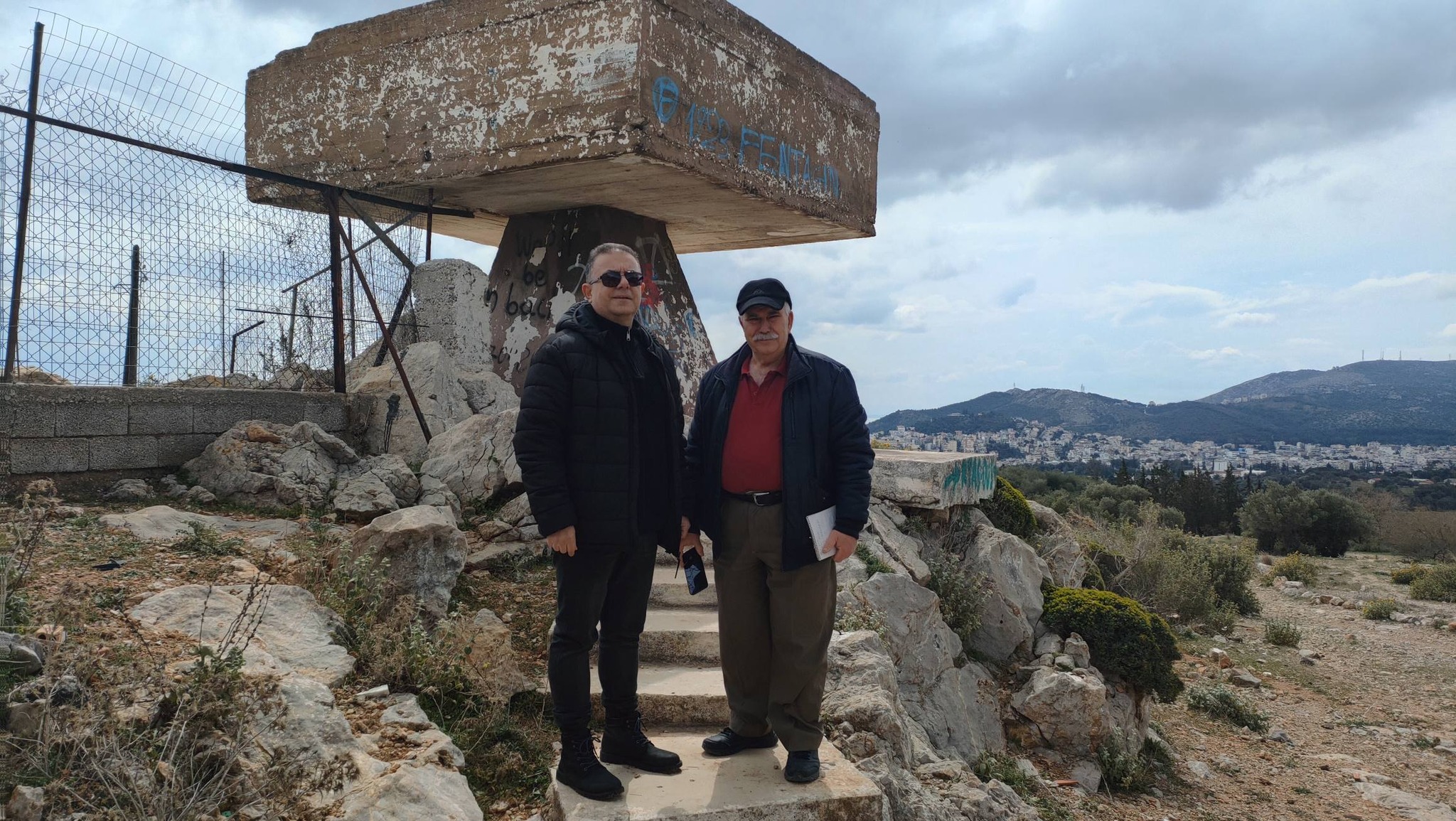 Ο Αντιπεριφερειάρχης κ. Μπάμπης Αλεξανδράτος στο Ποικίλο Όρος εν όψει της αντιπυρικής περιόδου