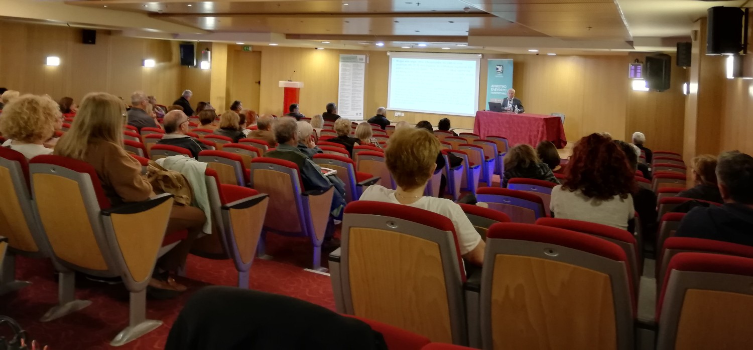 Διάλεξη με θέμα «Ισορροπημένη Διατροφή» στο ΔΕΑΠ Περιστερίου