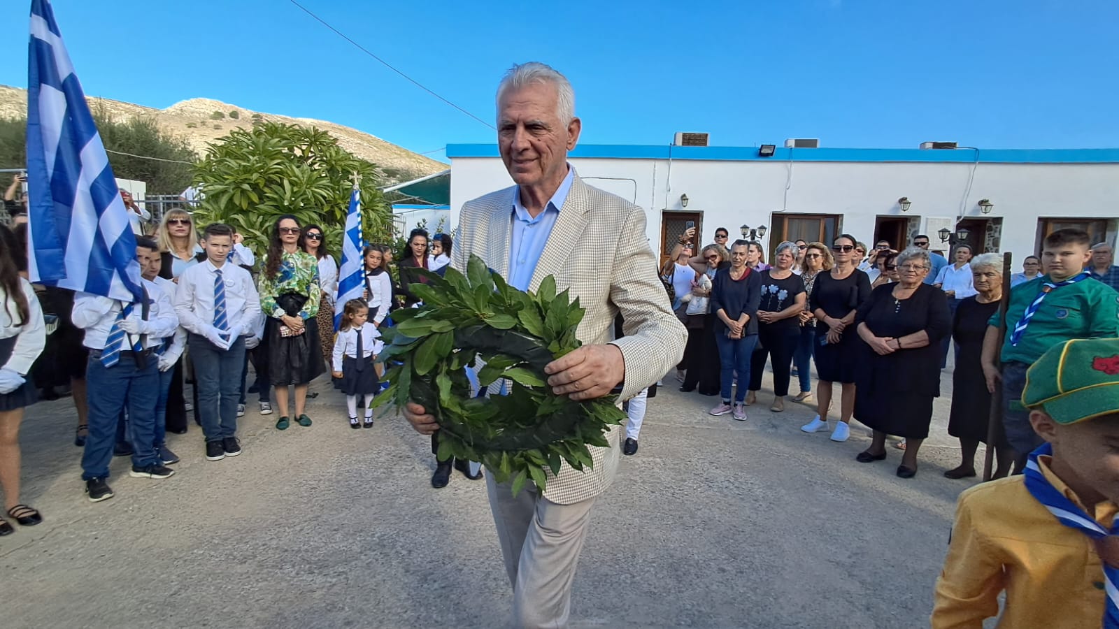 Ο Δήμαρχος Ανδρέας Π. Παχατουρίδης συνόδευσε  τους μαθητές του 11ου Δημοτικού Σχολείου, Ψέριμος 