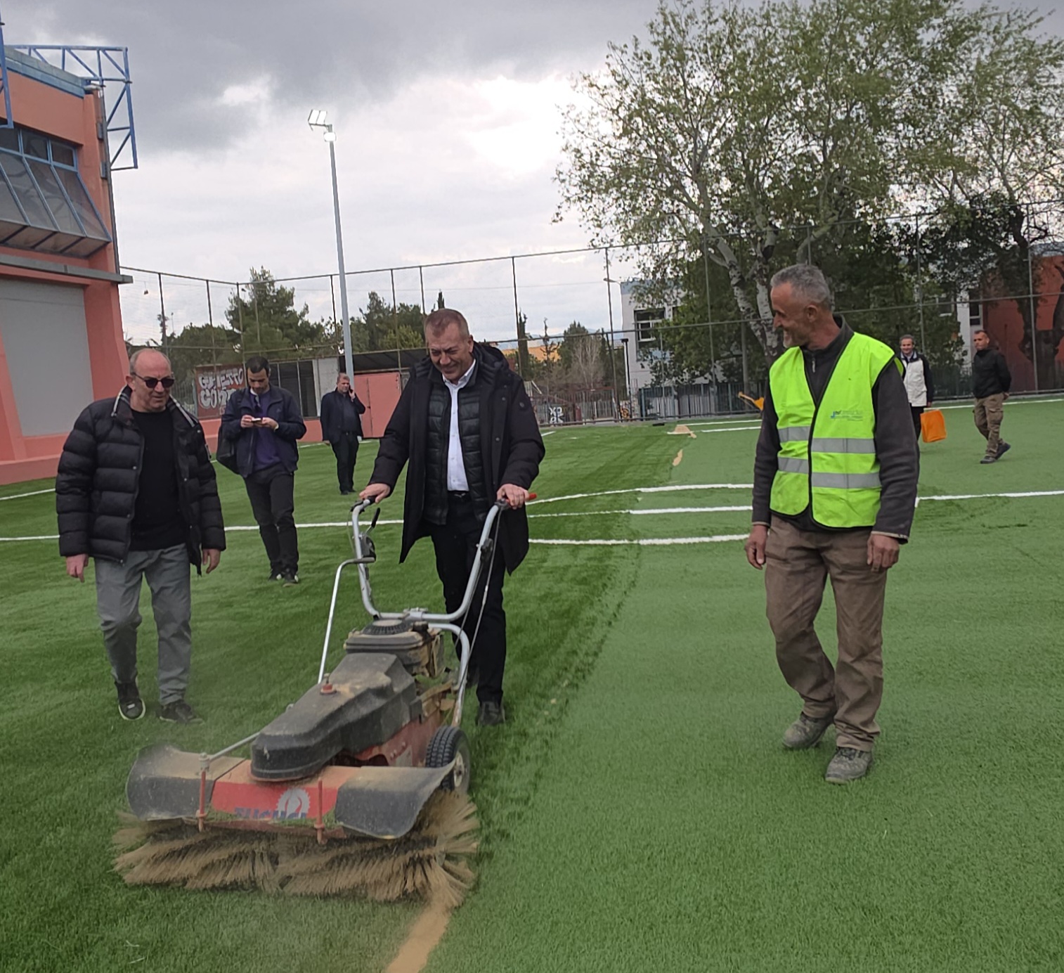 Στην τελική ευθεία η ανακατασκευή του γηπέδου 8x8 στη Χωράφα