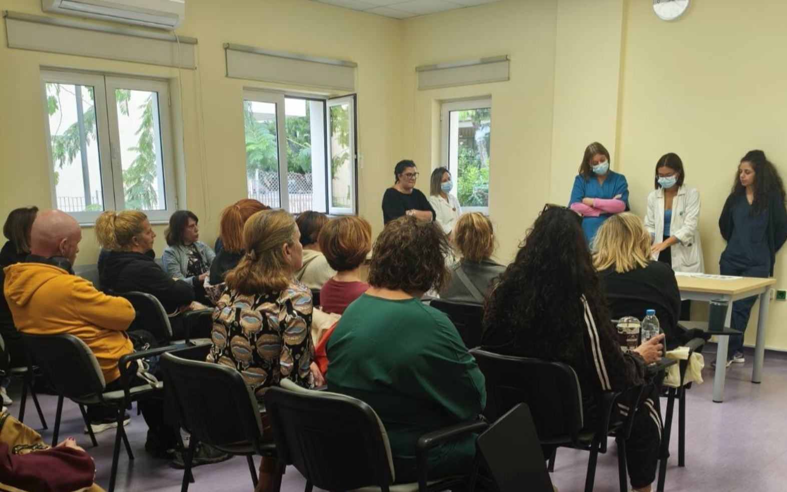 Ενημέρωση με θέμα «Βασικές Αρχές Απολύμανσης και Καθαριότητας Σχολικών Χώρων» για τους εργαζομένους στην καθαριότητα των σχολικών χώρων του Δήμου Περιστερίου