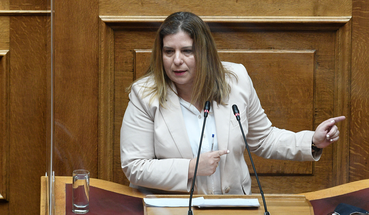 Μαρία Συρεγγέλα: «Το ψέμα έχει «κοντά ποδάρια», Ν.Δ. Γραμματέας, βουλευτής, δυτική Αθήνα, Β2