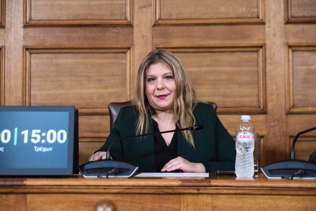 Μαρία Συρεγγέλα: "Όλα πρέπει να τα κρίνει η Δικαιοσύνη και μόνο αυτή"