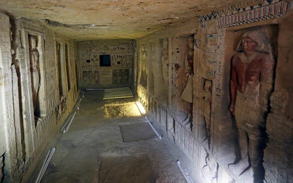 Αίγυπτος, αρχαιολογία, ανακαλύψεις, ανασκαφές, νεκρόπολη Σακάρα 