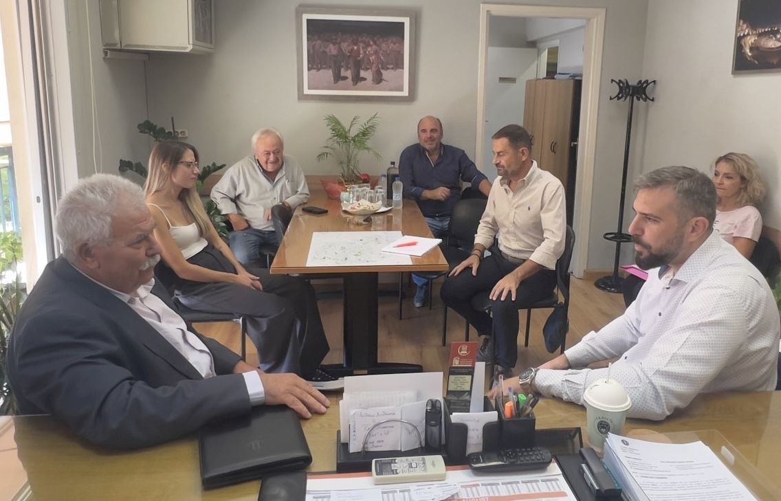 Στο Δημαρχείο Πετρούπολης ο νέος Αντιπεριφερειάρχης Δυτικού Τομέα Αθηνών