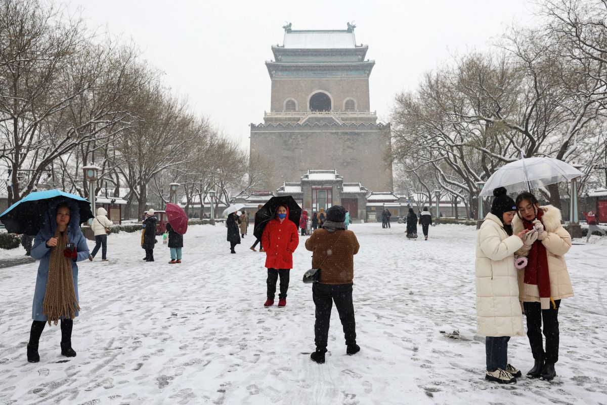 Πολικές θερμοκρασίες στην Κίνα - Στους -53 βαθμούς Κελσίου το θερμόμετρο