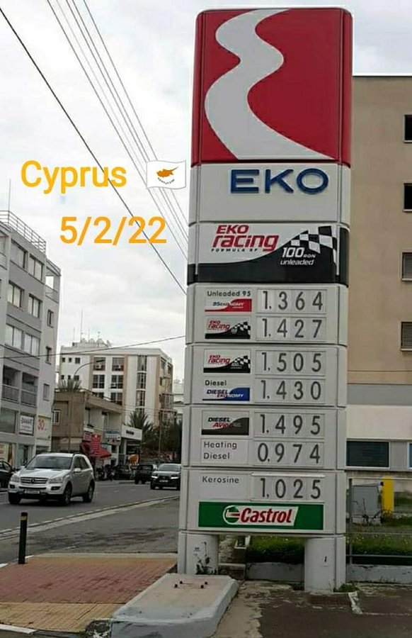 Κύπρος, βενζίνη, ακρίβεια