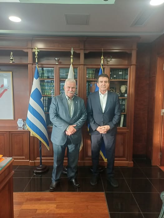 Συνάντηση του Αντιπεριφερειάρχη κ. Χαράλαμπου Αλεξανδράτου με τον Υπουργό Προστασίας του Πολίτη κ. Μιχάλη Χρυσοχοΐδη