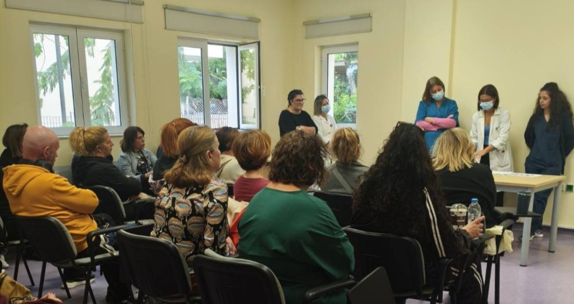 Ενημέρωση με θέμα «Βασικές Αρχές Απολύμανσης και Καθαριότητας Σχολικών Χώρων» για τους εργαζομένους στην καθαριότητα  των σχολικών χώρων του Δήμου Περιστερίου