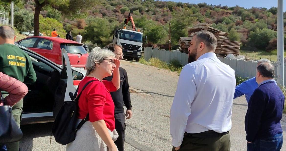 Για πρώτη φορά δημιουργείται αντιπυρική ζώνη στην Πετρούπολη