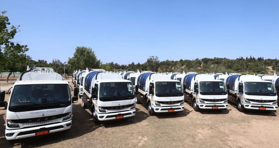 Νέο Απορριμματοφόρο Συλλογής Βιοαποβλήτων ενισχύει τον στόλο του Δήμου Αιγάλεω