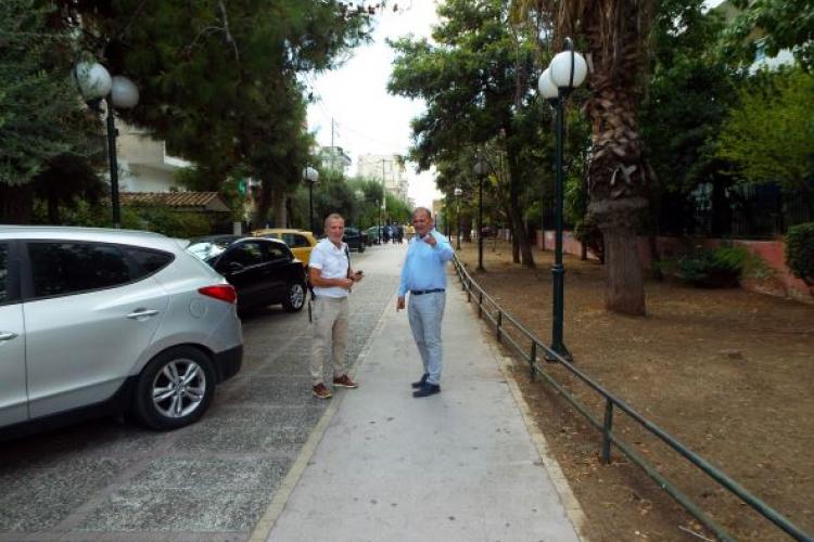 Αντιδήμαρχος Π.Λύκος, Περιστέρι, αναπλάσεις