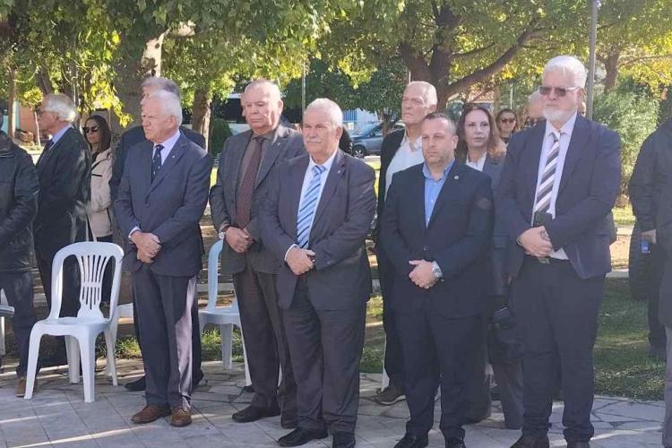 Ο Αντιπεριφερειάρχης κ. Χαράλαμπος Αλεξανδράτος στην τελετή μνήμη για τους Ήρωες της Μέσης Ανατολής και του Ιερού Λόχου!