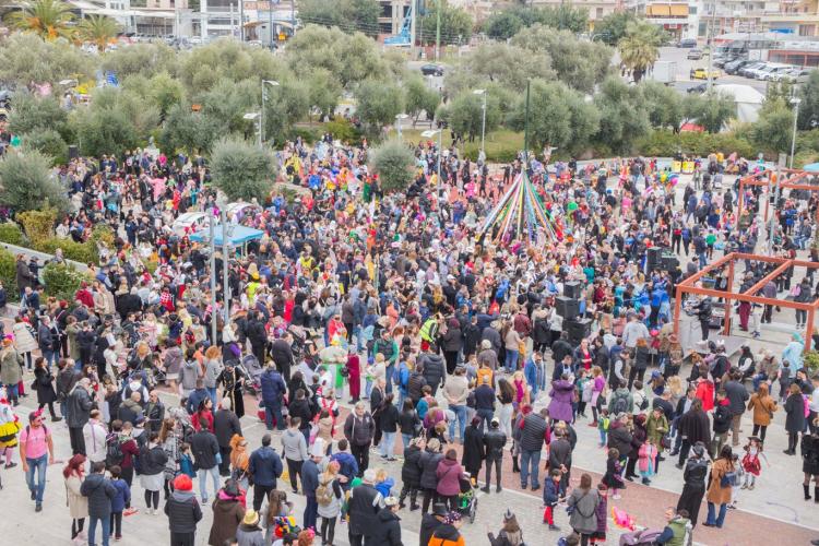 Η μεγάλη παρέλαση του Χαϊδαριώτικου Καρναβαλιού