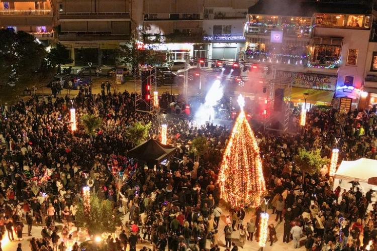 Εγκαίνια για την ανανεωμένη κεντρική πλατεία των Αγίων Αναργύρων στον Δήμο Αγίων Αναργύρων-Καματερού, Μαρία Συρεγγέλα, βουλευτής, Άγιοι Ανάργυροι