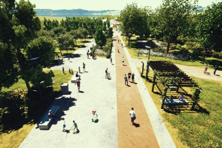 Βιοκλιματική «έξυπνη» ανάπλαση της κεντρικής διαδρομής του Μητροπολιτικού Πάρκου Αντ. Τρίτσης