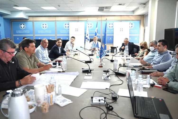 κατασκευή δικτύων αποχέτευσης και ανάσχεσης υδάτων στους 7 Δήμους της Δυτικής Αθήνας