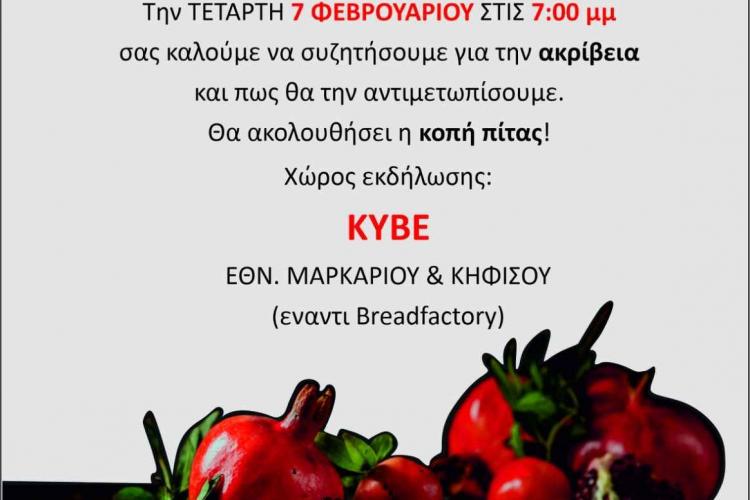 ΣΥΡΙΖΑ- ΠΡΟΟΔΕΥΤΙΚΗ ΣΥΜΜΑΧΙΑ: Εκδήλωση για την ακρίβεια και κοπή πίτας στο Περιστέρι