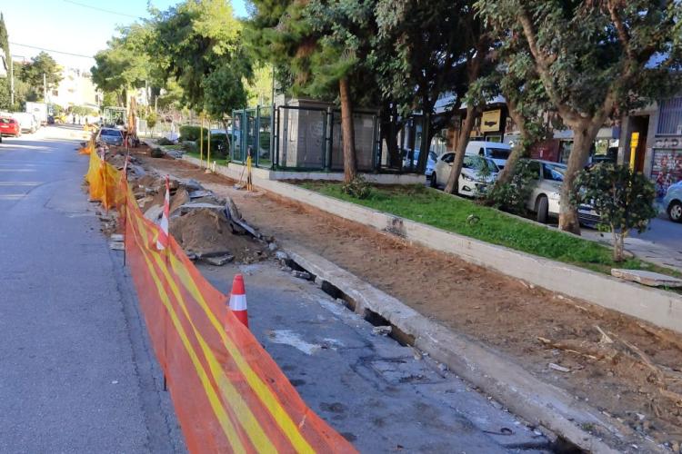 Πετρούπολη: Άρχισαν οι εργασίες βελτίωσης της προσβασιμότητας στην πλατεία επί των οδών Βούτσαλη & Κωνσταντινουπόλεως