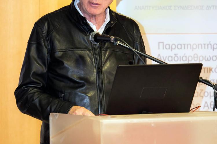 Πρόεδρος του ΑΣΔΑ και Δήμαρχος Περιστερίου κ. Ανδρέας Παχατουρίδης