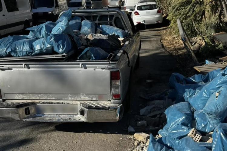 Παρέμβαση της Ελληνικής Αστυνομίας για την παράνομη απόρριψη αποβλήτων στον Δήμο Αιγάλεω