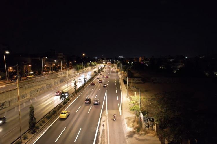 Σε πλήρη εξέλιξη τα έργα για τη βελτίωση της οδικής ασφάλειας στη λεωφόρο Κηφισού
