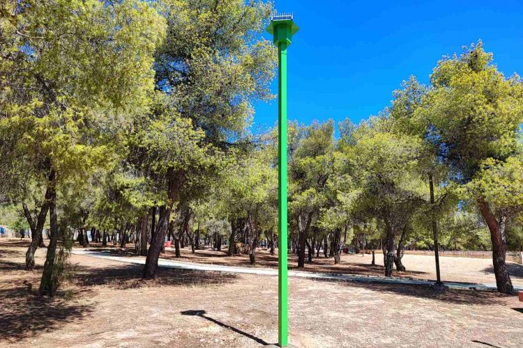 Ο Δήμος Περιστερίου έθεσε σε λειτουργία πρωτοποριακό  Σύστημα Πυρανίχνευσης στο Πάρκο Νέας Ζωής