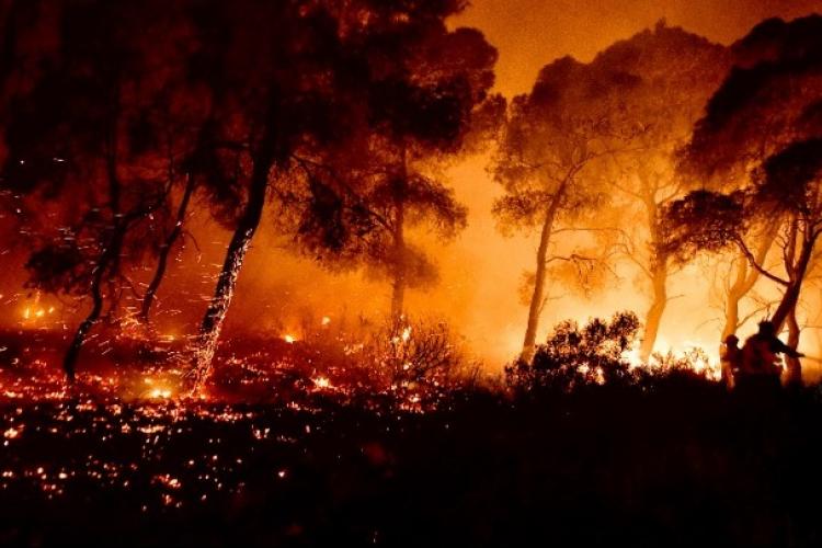 Χάρτης Πρόβλεψης Κινδύνου Πυρκαγιάς, Αττική, φωτιά