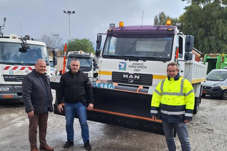 Σε ετοιμότητα η Πολιτική Προστασία του Δήμου Περιστερίου