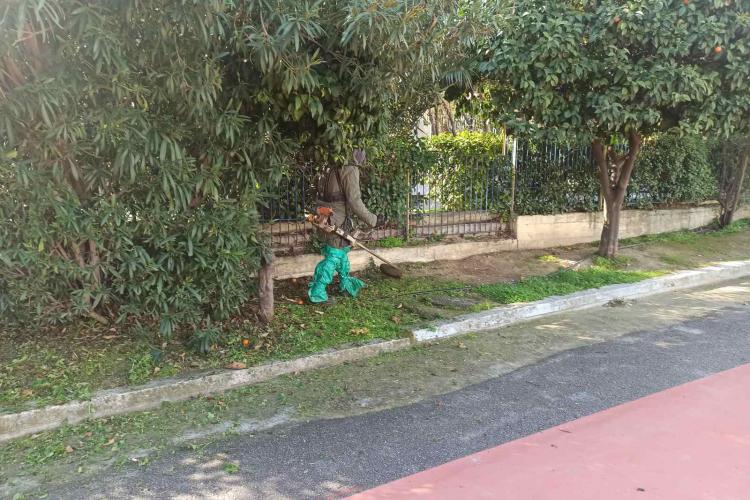 Χαϊδάρι: Συντήρηση πρασίνου και άλλες εργασίες