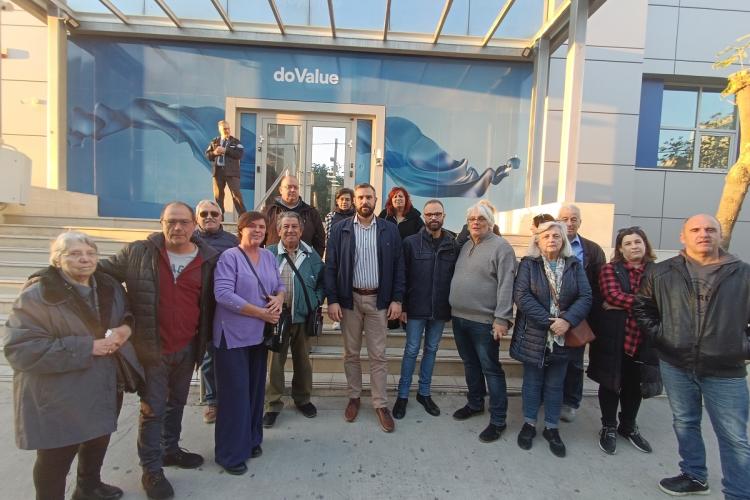 Αντιπροσωπεία της Δημοτικής Αρχής Πετρούπολης συναντήθηκε με στελέχη της «DoValue» 