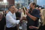 «Όλοι μαζί μπορούμε να νικήσουμε», ο Αλέξης Τσίπρας από το Περιστέρι