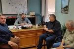 Συνάντηση Δημάρχου Πετρούπολης-Διοίκησης Άρη Πετρούπολης