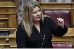 Μαρία Συρεγγέλα: Αντί να χειροκροτήσουμε τον πρωθυπουργό που έθεσε τις «κόκκινες» γραμμές μας στη Σύνοδο του ΝΑΤΟ ασκείται μία ανεδαφική και επικίνδυνη κριτική